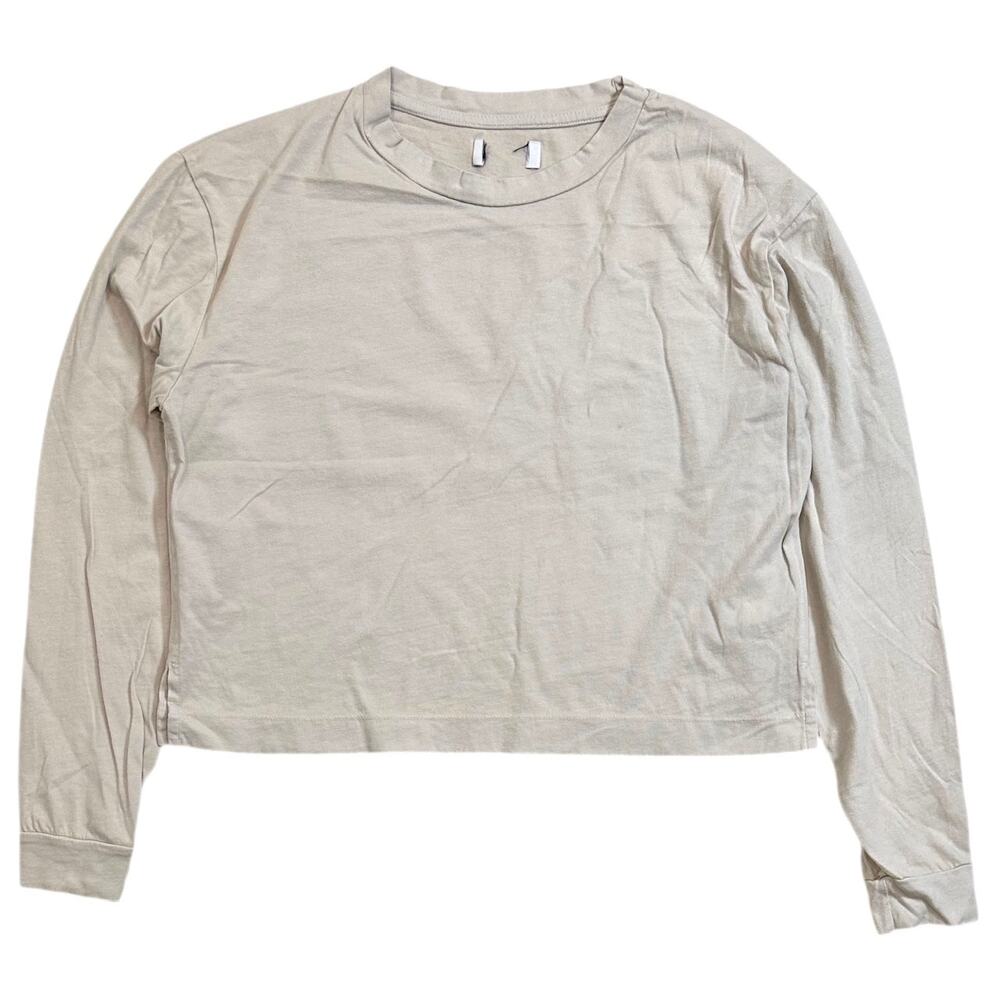 Rowan Women's Reagan Long Sleeve Oversized Boyfriend Heavyweight Top Tee T-Shirt